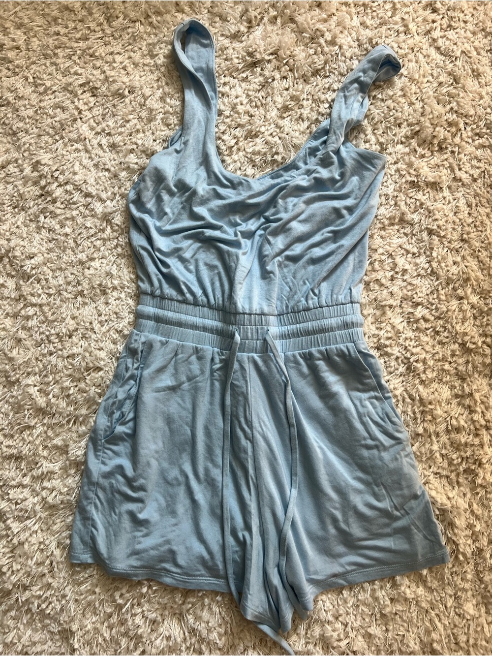 Lovers and friends athleisure lounge Light Blue Women's Sleep Romper